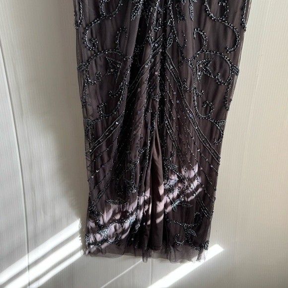Pisarro Nights Black and Silver Embellished Dress **see note - Picture 5 of 15
